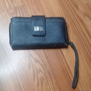 Black Wristlet Wallet
